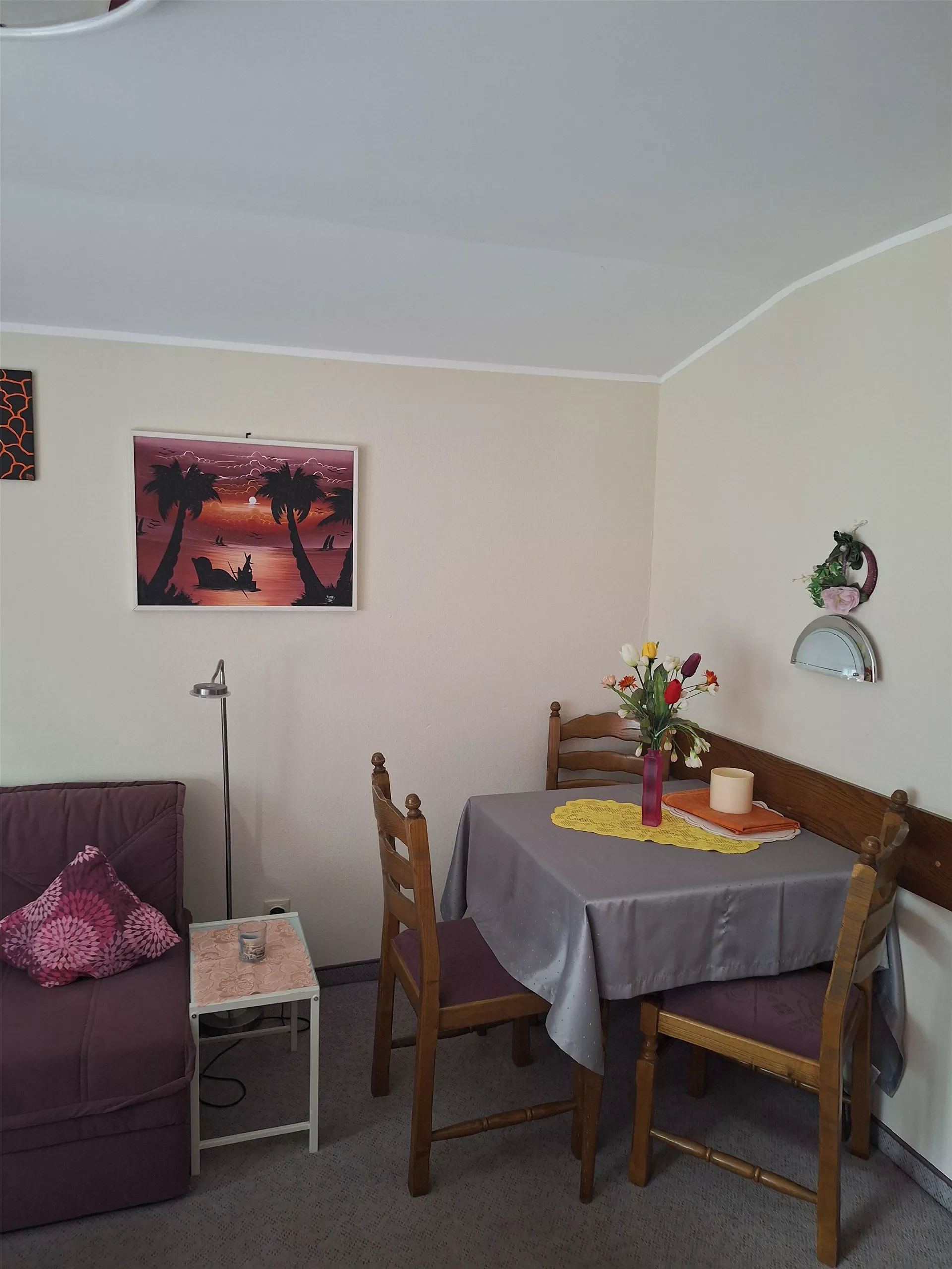 Sitzecke Appartement Bergblick