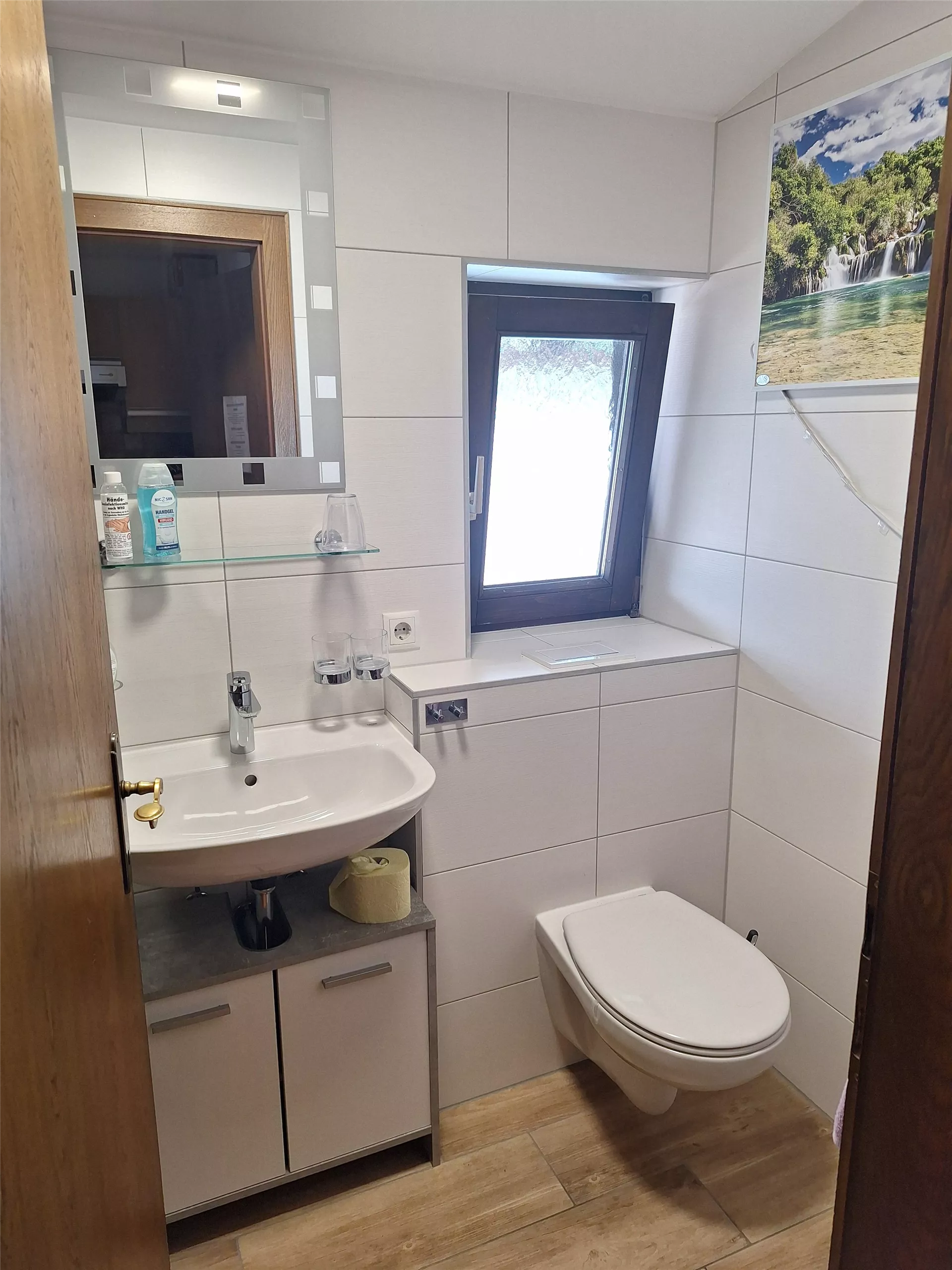 WC Appartement Bergblick