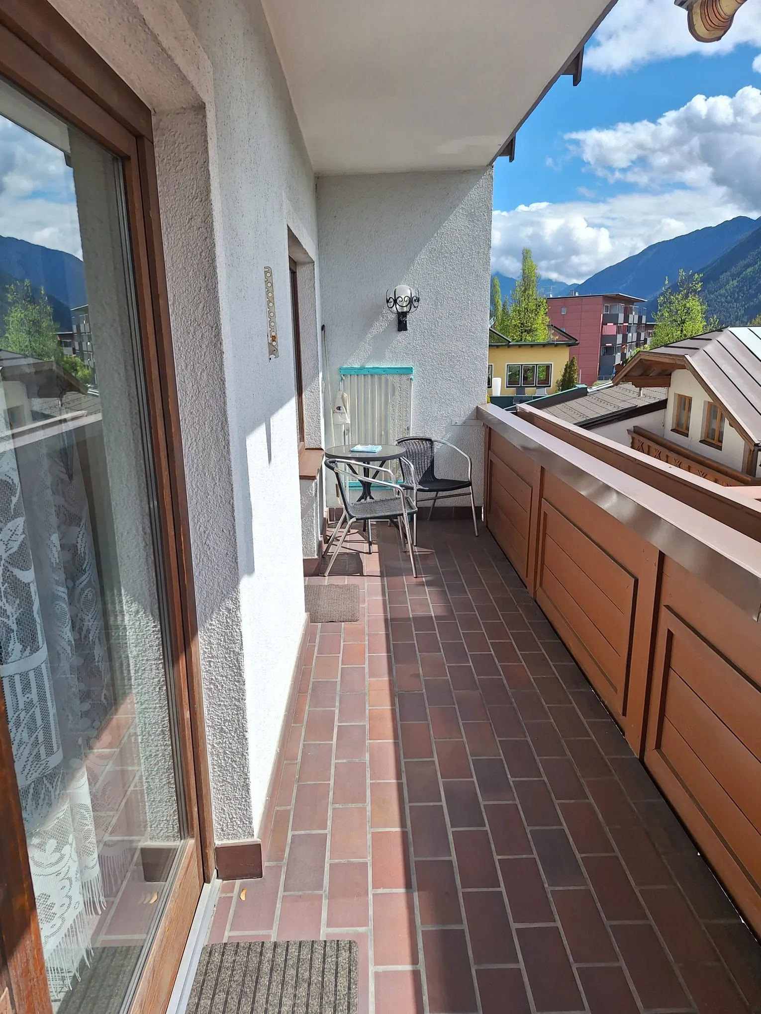 Balkon und Aussicht Appartement Panorama