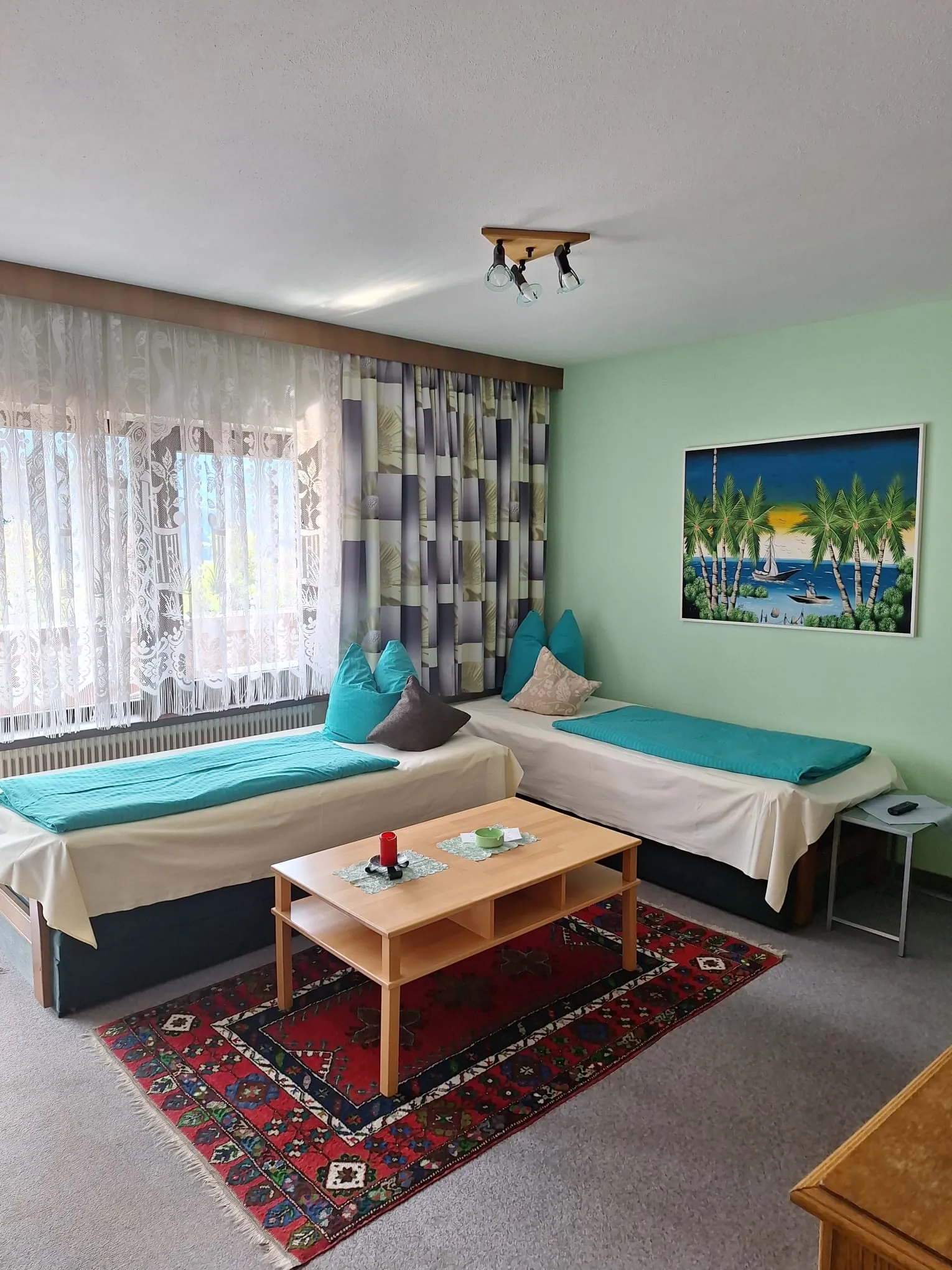 Wohnraum Appartement Panorama